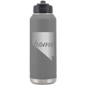 Nevada Home 32 oz Water Bottle | Dark Gray