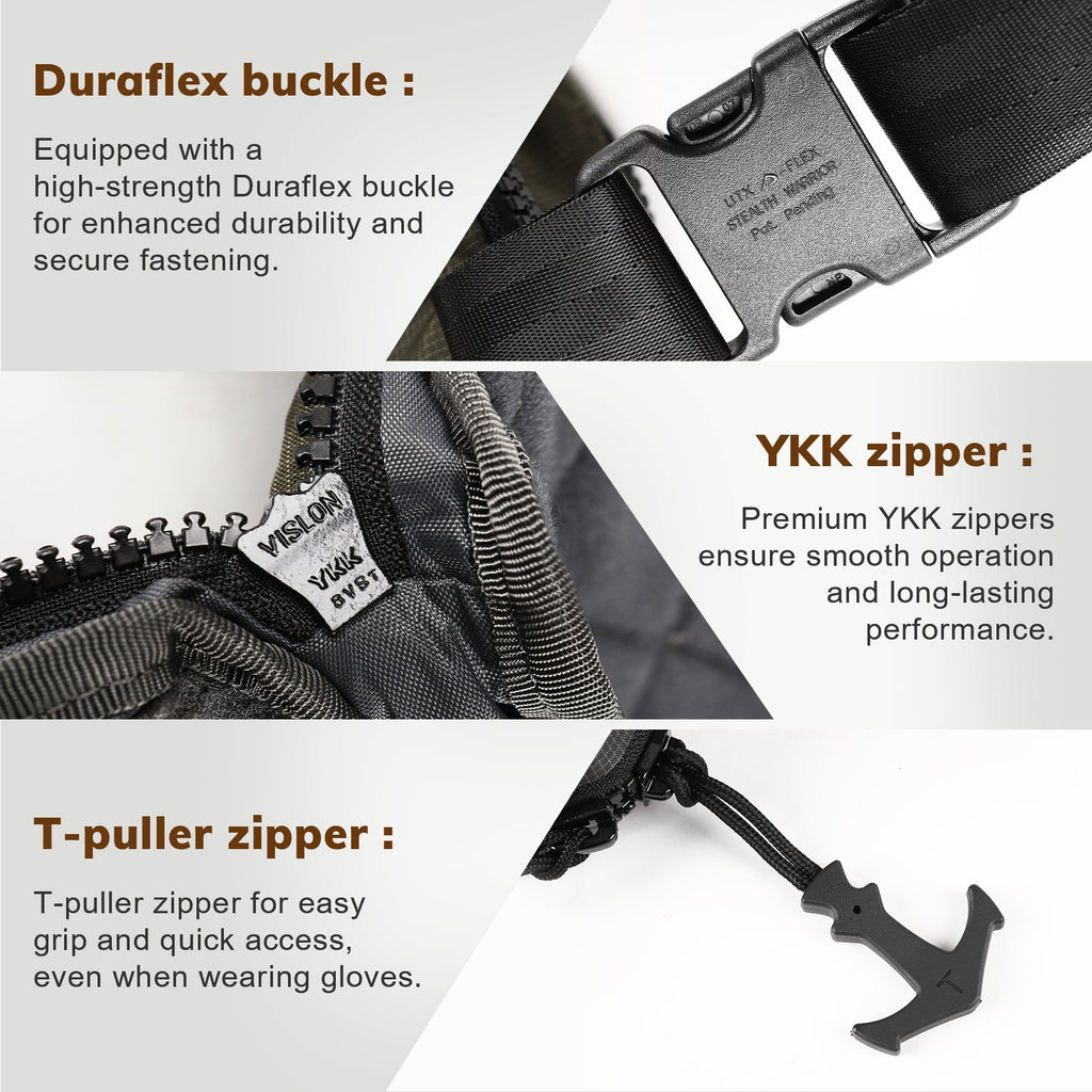 VOTAGOO® Concealed Carry Waist Bag