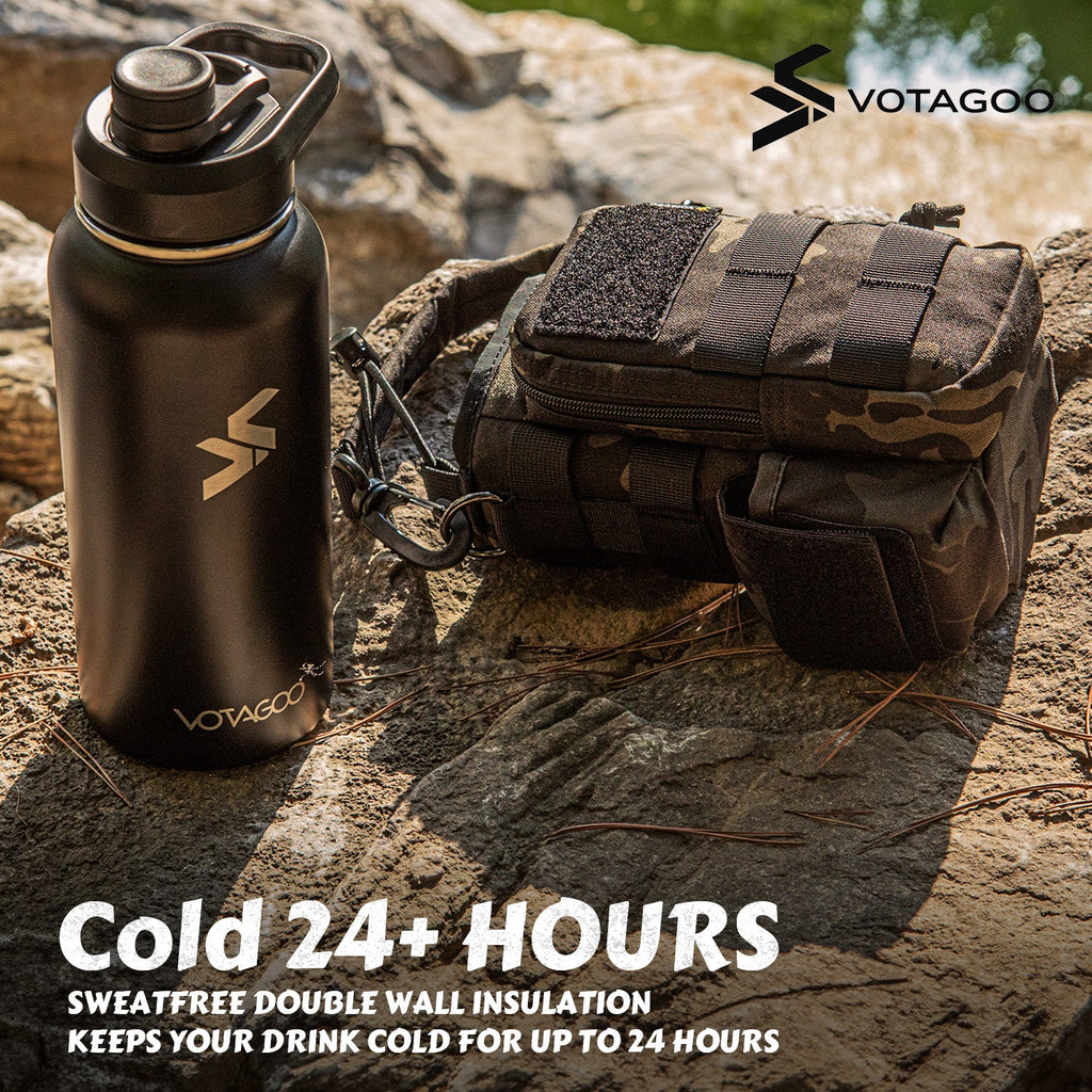 VOTAGOO® 32Oz Tactical Water Bottle