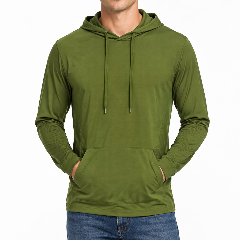Pro One - Unisex Shirt with Kangaroo Pocket and Hoodie - Olys00228