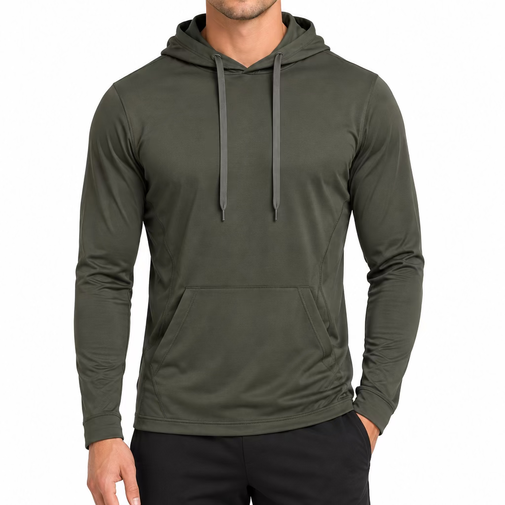 Pro One - Unisex Shirt with Kangaroo Pocket and Hoodie - Olys00228