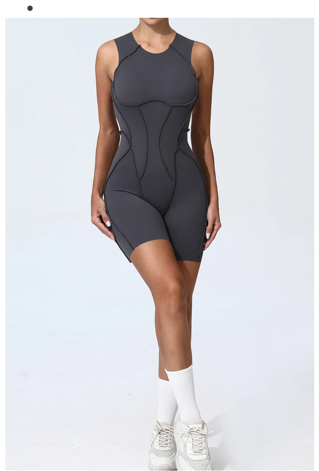 Women's Padded Workout Jumpsuit
