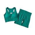 Women's High-Waist Seamless Workout Set