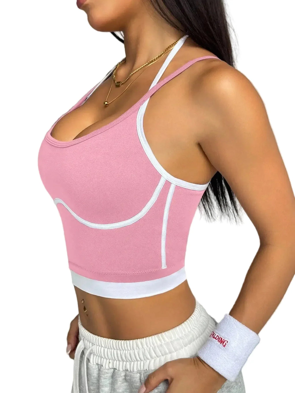 Women's Color-Block Workout Top