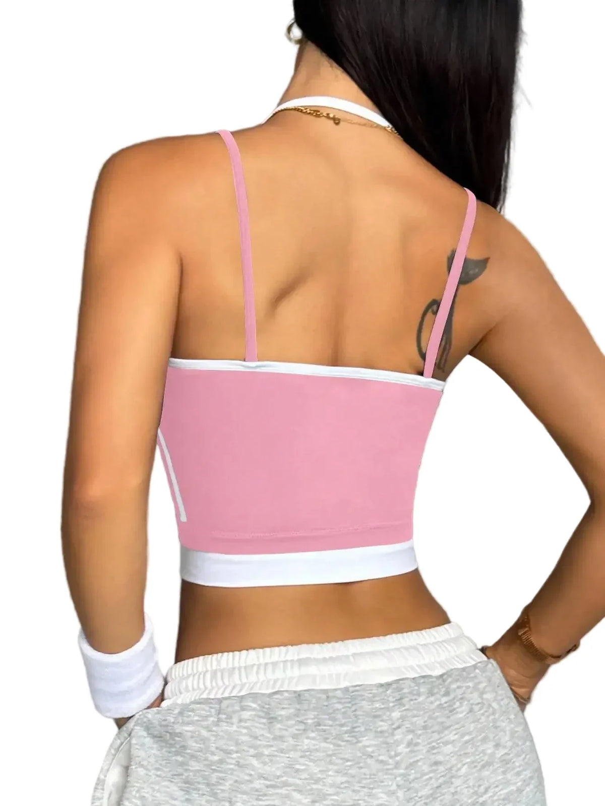 Women's Color-Block Workout Top