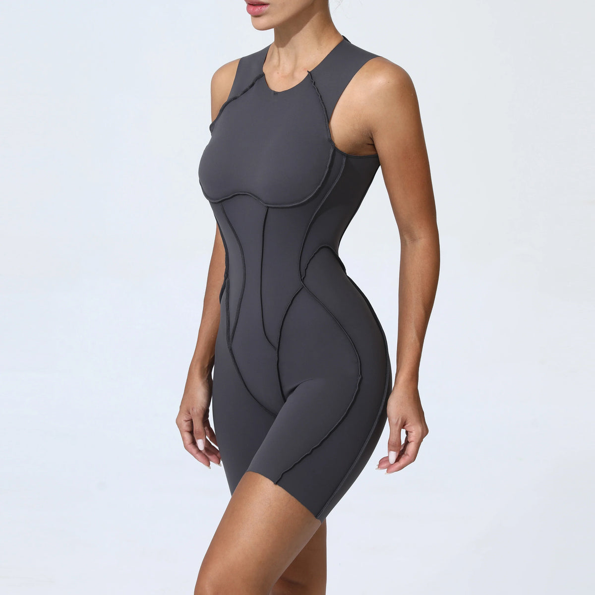Women's Padded Workout Jumpsuit