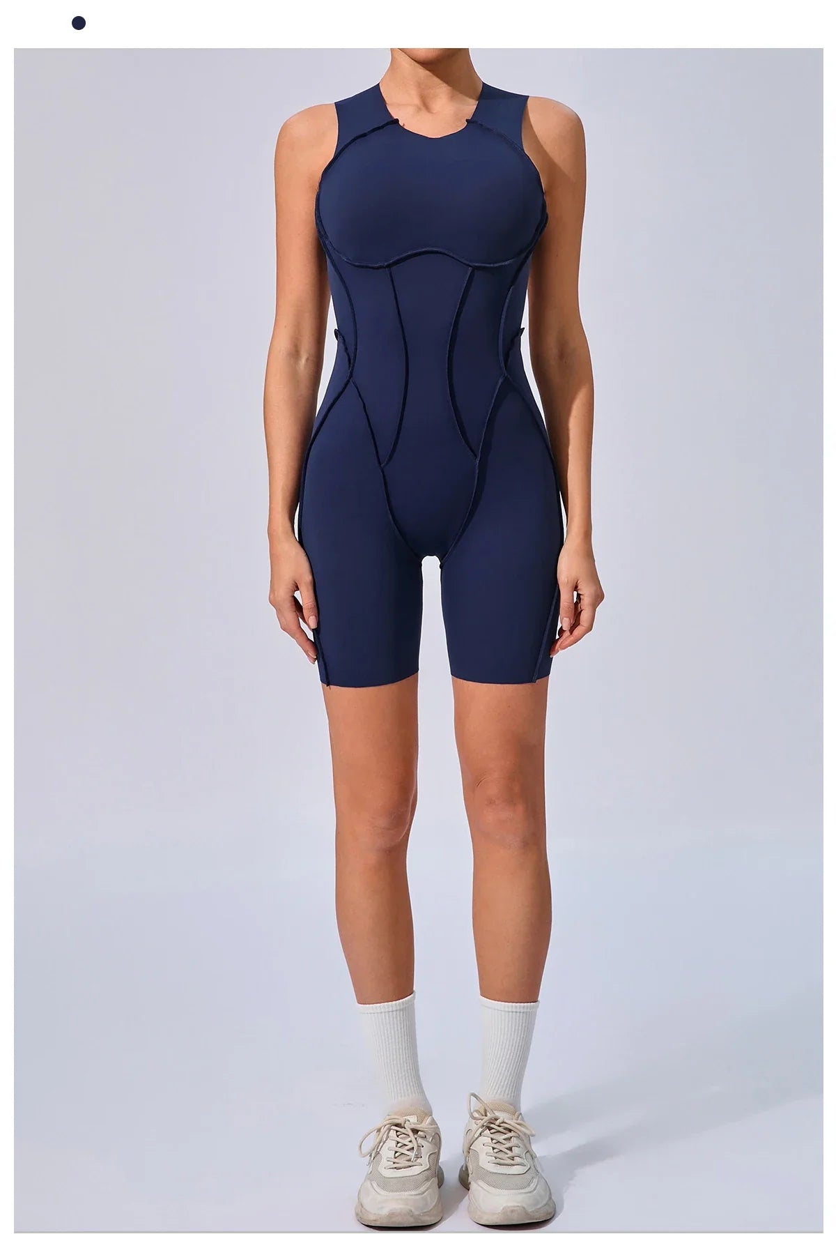 Women's Padded Workout Jumpsuit