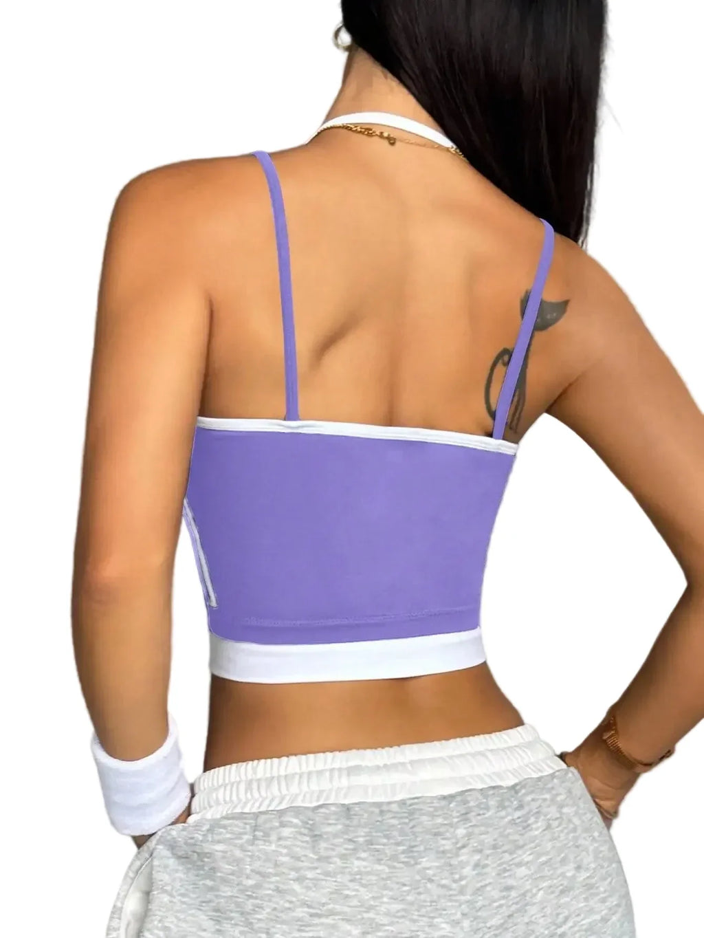 Women's Color-Block Workout Top