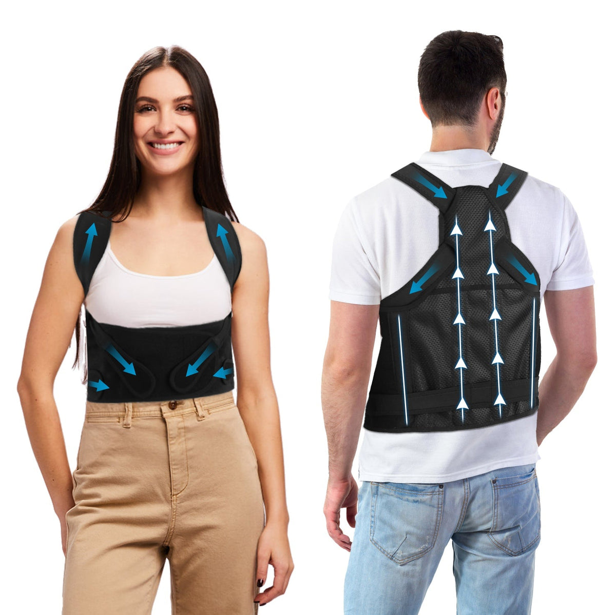Adjustable Posture Support Brace