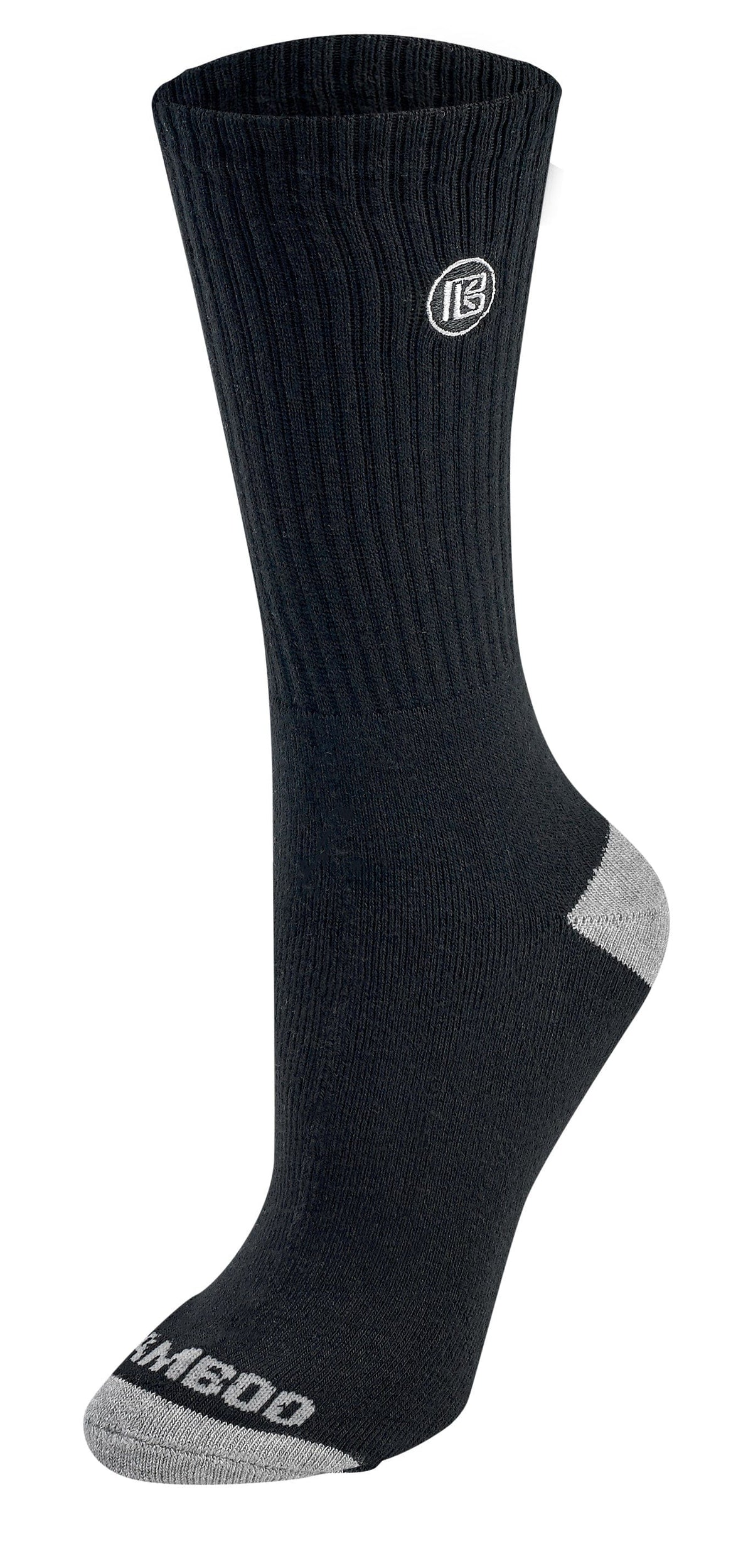 Premium Bamboo Rayon Crew Socks - 1, 3 &  6 Pair Packs Available