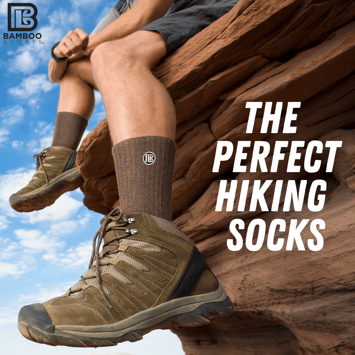 Premium Bamboo Rayon Crew Socks - 1, 3 &  6 Pair Packs Available