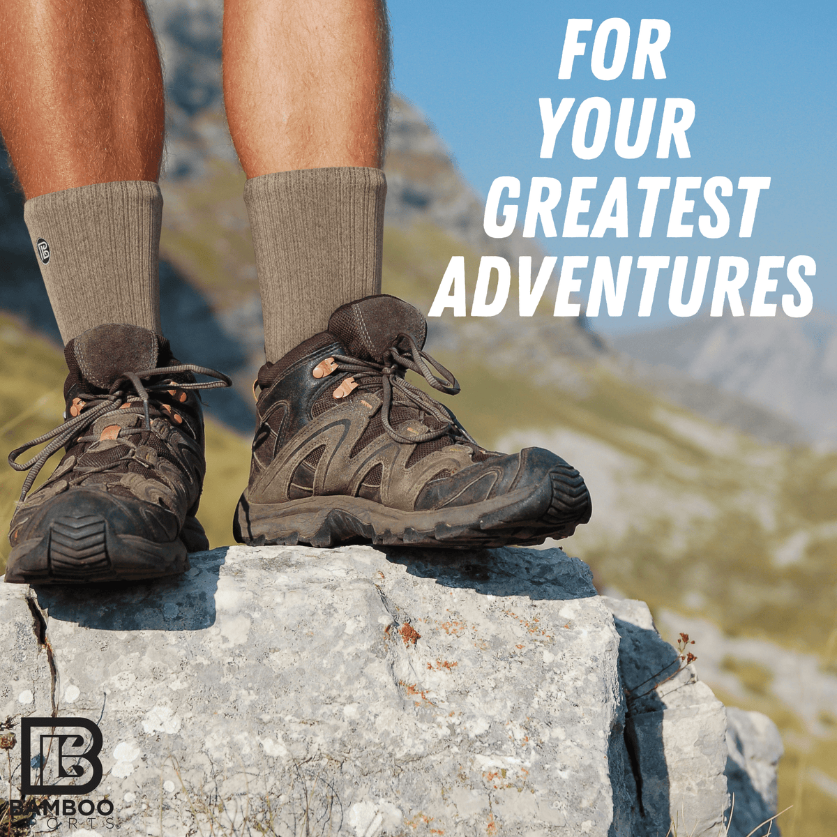 Premium Bamboo Rayon Crew Socks - 1, 3 &  6 Pair Packs Available