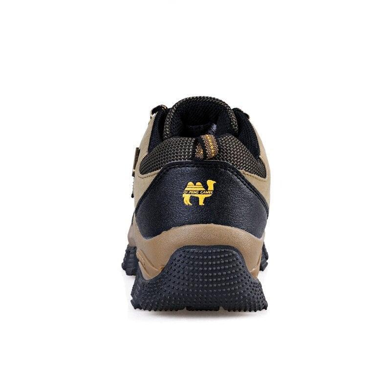 Men's Low-Top Hiking Shoes - Brown