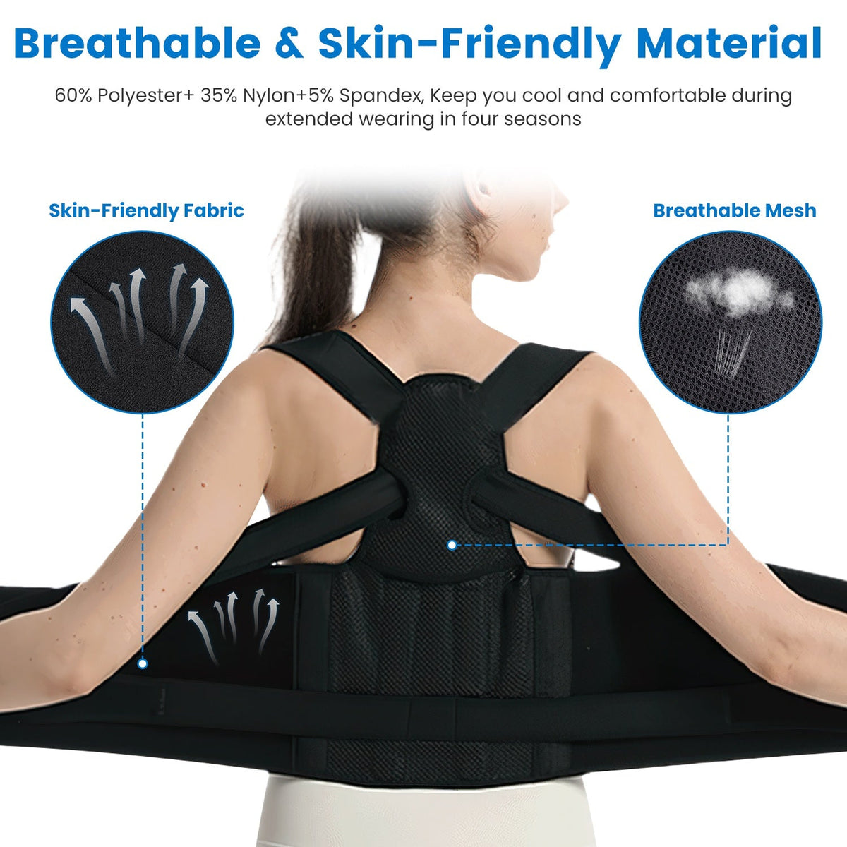 Adjustable Posture Support Brace