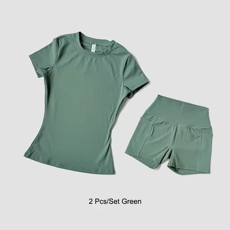 Women's Seamless Yoga Set