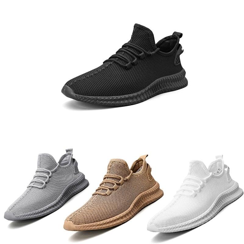Light Running Comfortable Casual Men's Sneaker Breathable  Wear-Resistant Outdoor Walking Men Sport Non Slip Athletic Fashion Sneakers Mesh Workout Casual Sports Sneakers