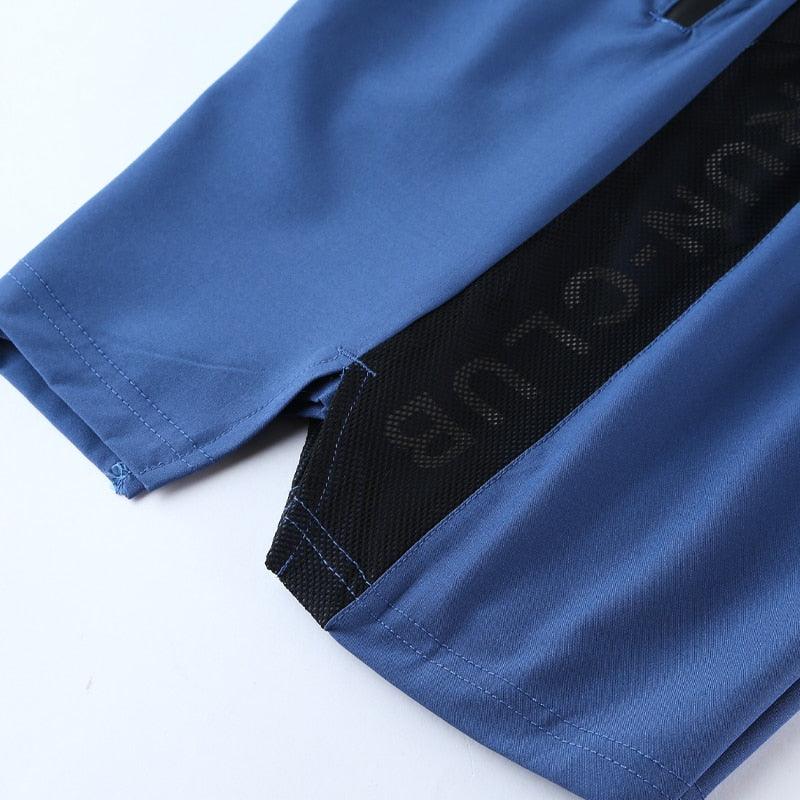 Men's Elastic-Waist Running Shorts