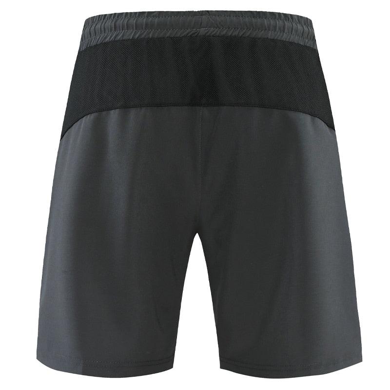 Men's Elastic-Waist Running Shorts