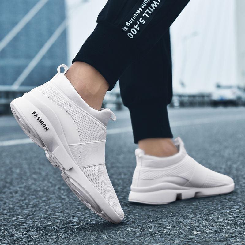 Mens Red Sneakers Flats Sport Footwear Couple Sneakers New Fashion Lovers Casual Lightweight Jogging Breathable Tennis Sport Shoes For Workout OutdoorWalking