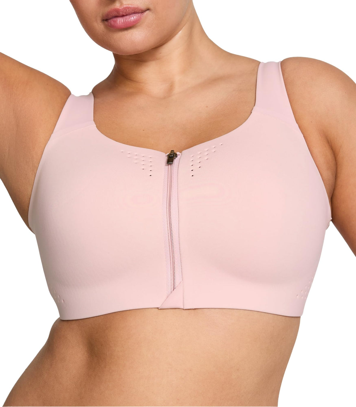 Victoria's Secret Women's VSX Featherweight Max Front Close Sports Bra, High Impact (32A-38DD)