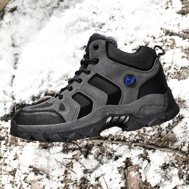 Men's Lace-Up Winter Ankle Boots