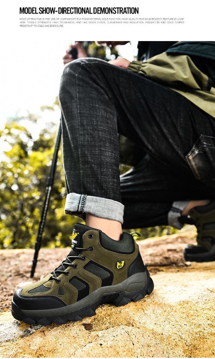 Men's Lace-Up Winter Ankle Boots