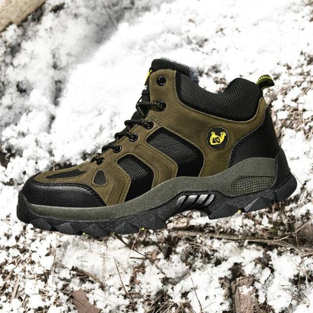 Men's Lace-Up Winter Ankle Boots