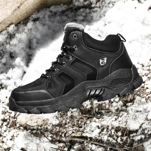 Men's Lace-Up Winter Ankle Boots