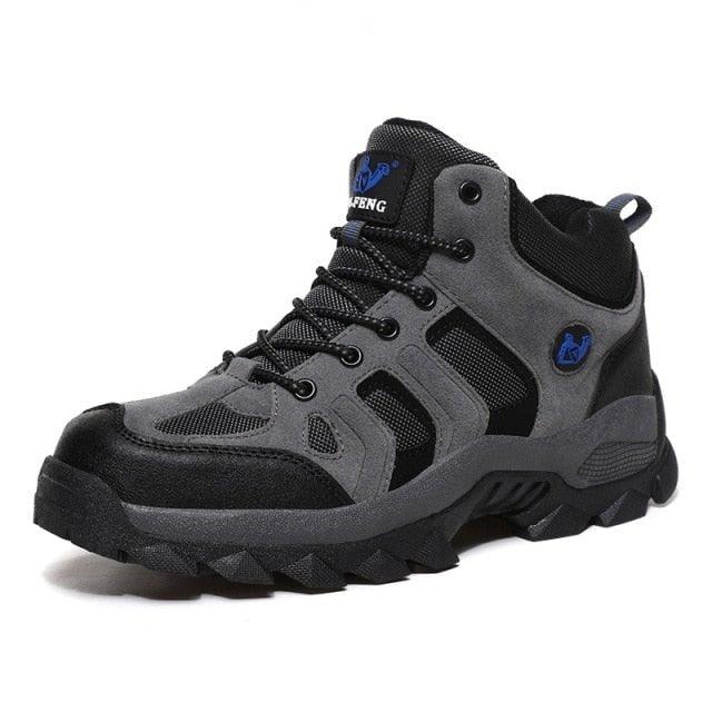 Men's Lace-Up Winter Ankle Boots