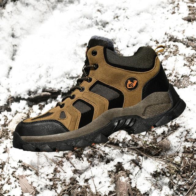 Men's Lace-Up Winter Ankle Boots